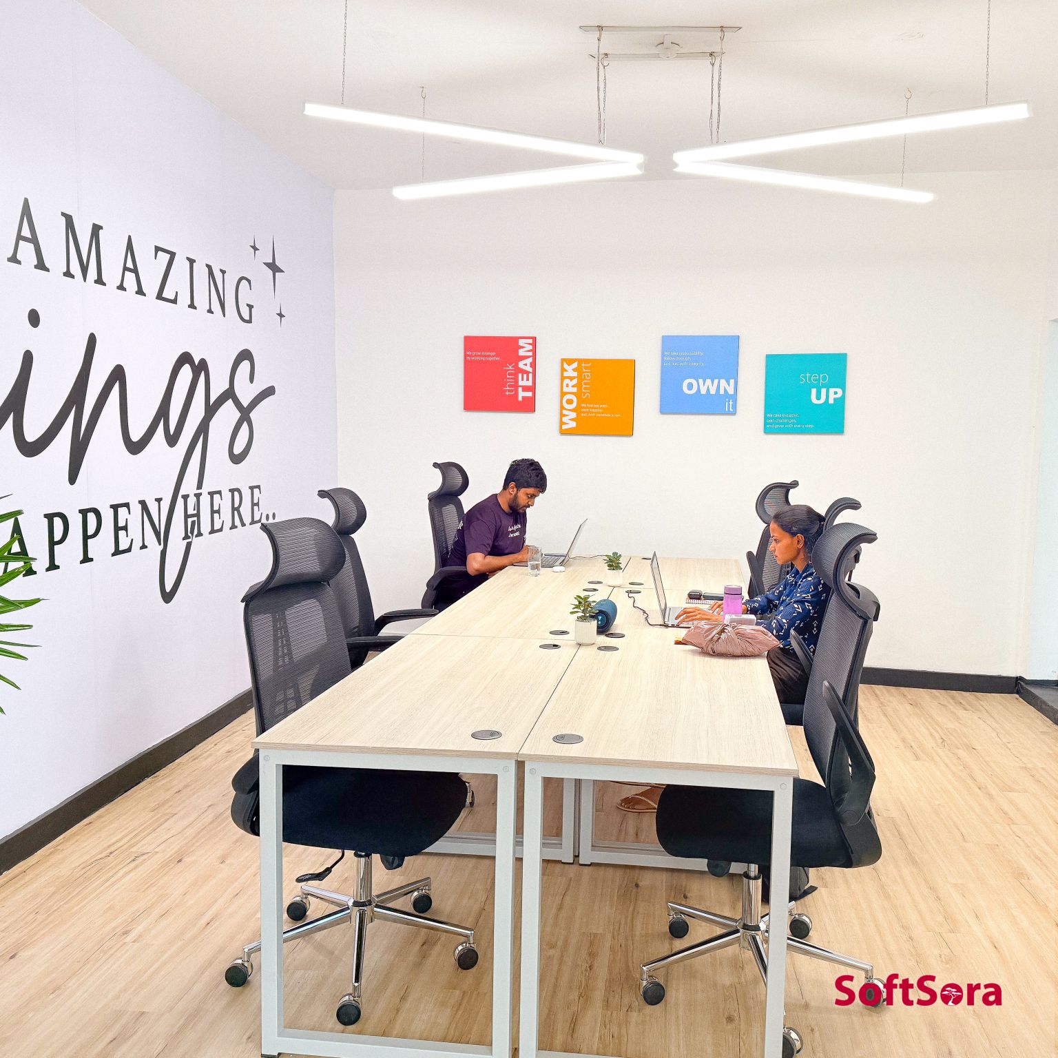 SOFTSORA HQ, OPENING DAY · 6